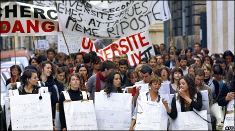 StudentProtestFrance